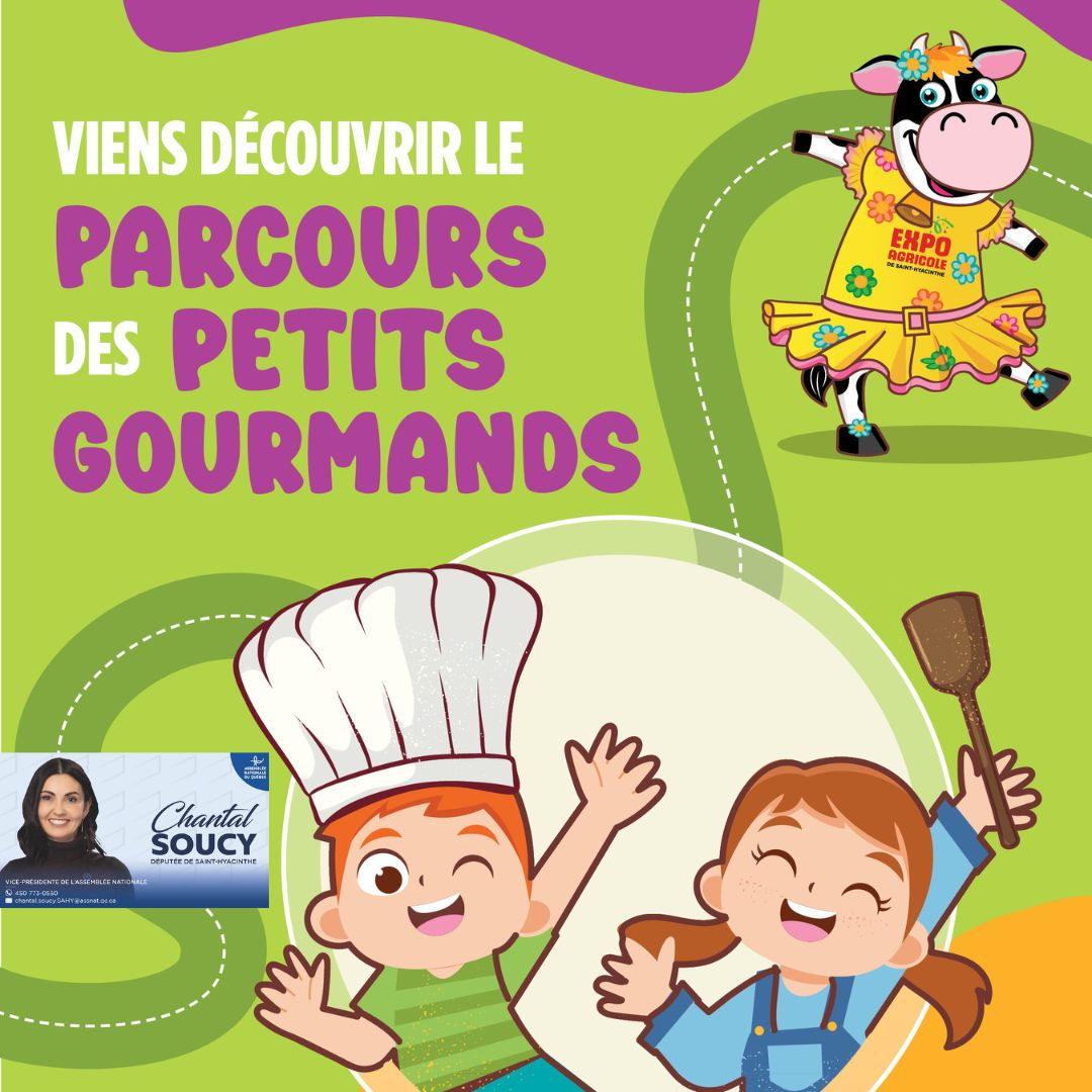 Parcours des petits gourmands – présenté par chantal soucy