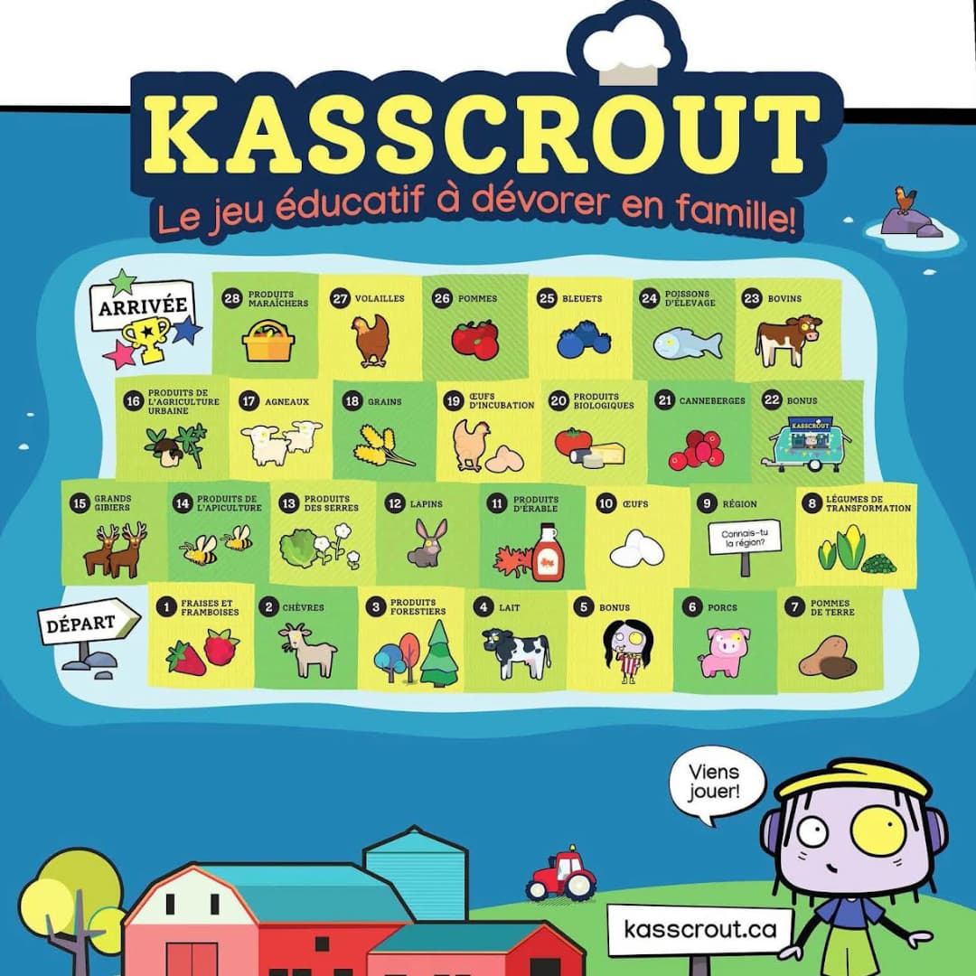 Jeu éducatif Kasscrout par L&rsquo;UPA